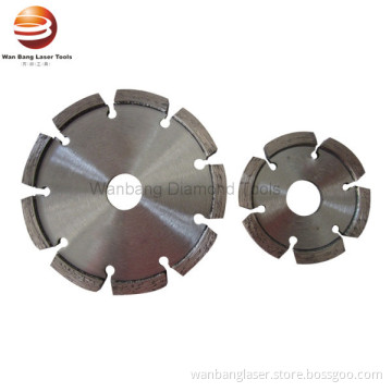 Laser welded diamond tuck point saw blade for concrete floor cutting and grooving